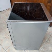 Иноксова свободно стояща печка с керамичен плот Бош Bosch 60 см широка 2 години гаранция!, снимка 2 - Печки, фурни - 45461966