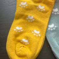 5 чифта чорапки с лапички в 5 цвята , снимка 6 - Други - 45100413