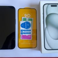 КАТО НОВ !!! iPhone 15 - 128GB - Черен - Фабрично Отключен - Гаранция, снимка 1 - Apple iPhone - 45631237