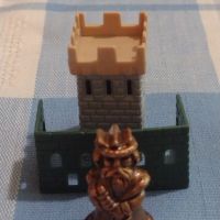 Метална фигура играчка KINDER SURPRISE Крал с Кралство за КОЛЕКЦИОНЕРИ 23341, снимка 1 - Колекции - 45467477