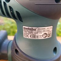 Електрически ексцентършлайф METABO FSX 200 INTEC, 240 W, 125 мм , снимка 9 - Други инструменти - 45136172