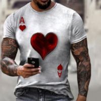 Мъжки тениски с къс ръкав, снимка 10 - Тениски - 45657969