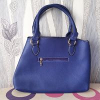 Дамска синя чанта , снимка 2 - Чанти - 45465061