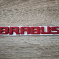 Брабус Mercedes-Benz BRABUS червена емблема, снимка 1 - Аксесоари и консумативи - 45187102