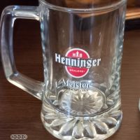 Немски,стъклени халби за бира+подарък-чаша, снимка 6 - Чаши - 45202700