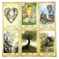 Ленорман карти:Tanis Lenormand & Pagan Lenormand & Fairytale Lenormand, снимка 7 - Карти за игра - 45283447