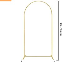 Сватбена градинска арка, метална стойка за фон, 1м ширина, 2м височина, снимка 4 - Градински мебели, декорация  - 46156147
