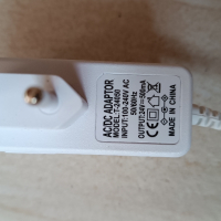 зарядно AC/DC adapter адаптер input 100-240V output 24V - 500mA, снимка 3 - Други - 27280661