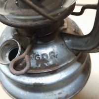 Стара Немска Газена Лампа Фенер GDR. , снимка 7 - Антикварни и старинни предмети - 45585795