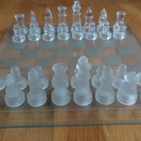  Стъклен шах 25/25 см., снимка 3 - Шах и табла - 45132136