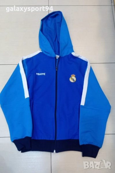 Детски анцуг Мбапе 10 с качулка  2025 Памучен Анцуг Реал Мадрид, снимка 1