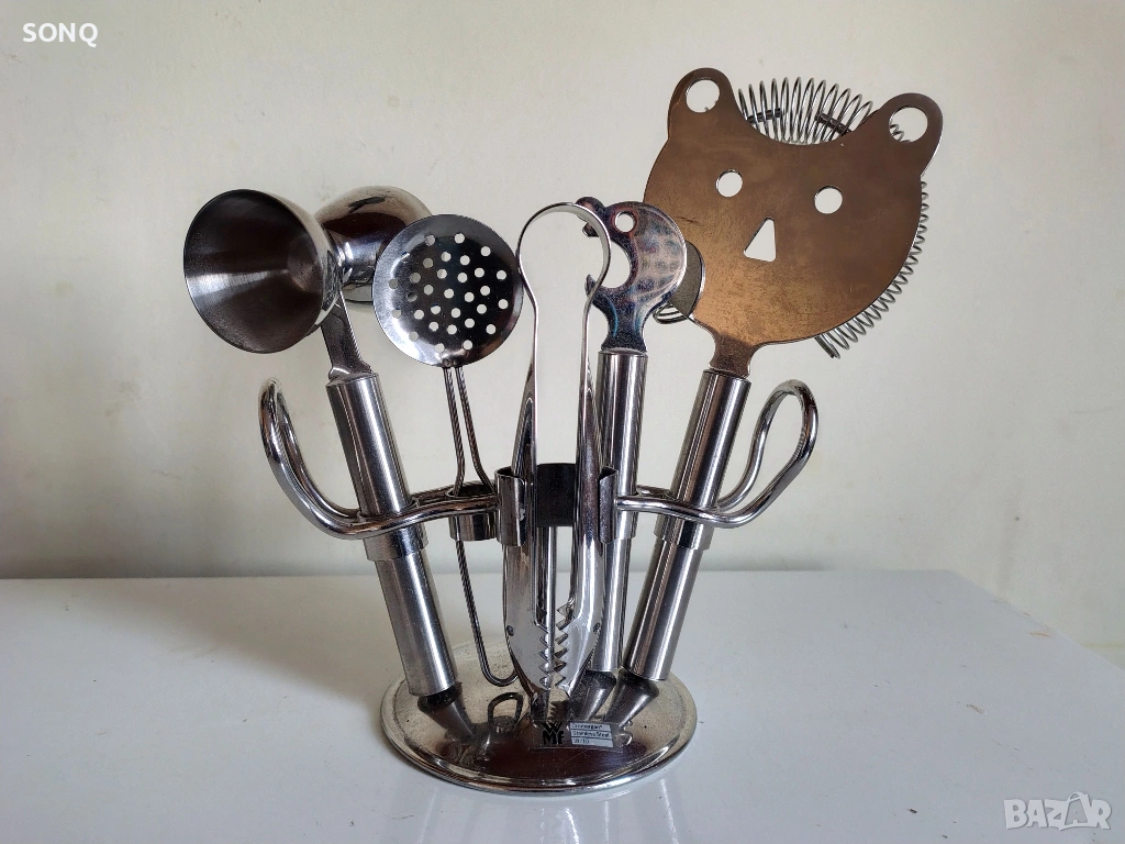 Марков Бармански Комплект WMF Cromargan Faces, снимка 1