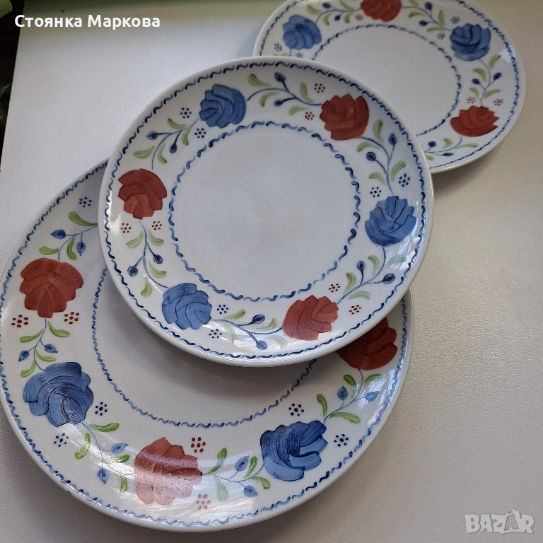 3 чинии керамика от Германия, снимка 1