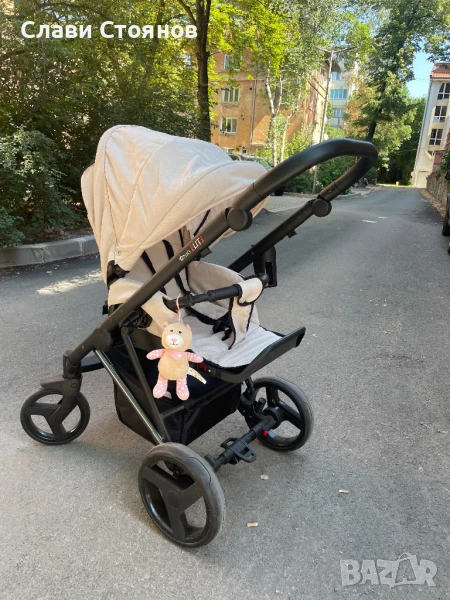 Бебешка количка със летен и зимен кош, снимка 1