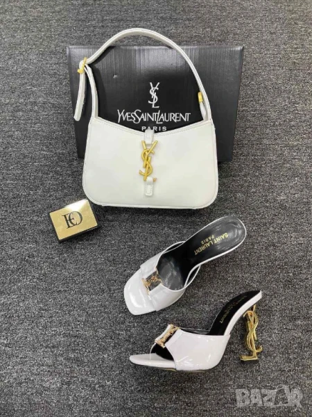 чехли / сандали  на ток YSL saint laurent Dolce&Gabbana , снимка 1