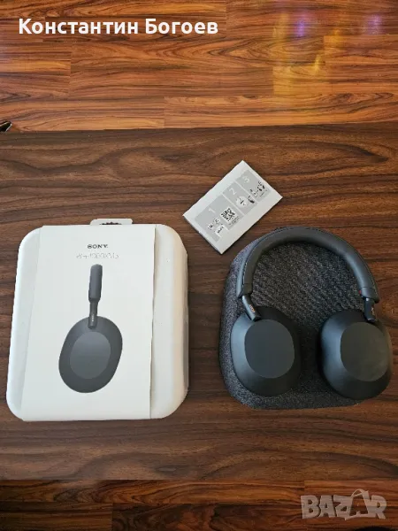 Слушалки Sony WH-1000XM5, снимка 1