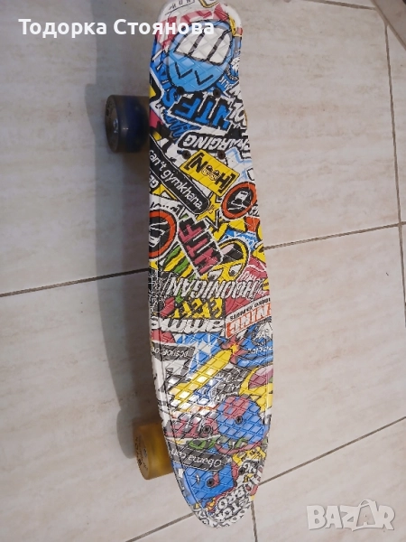 Penny board с LED светещи колела, снимка 1