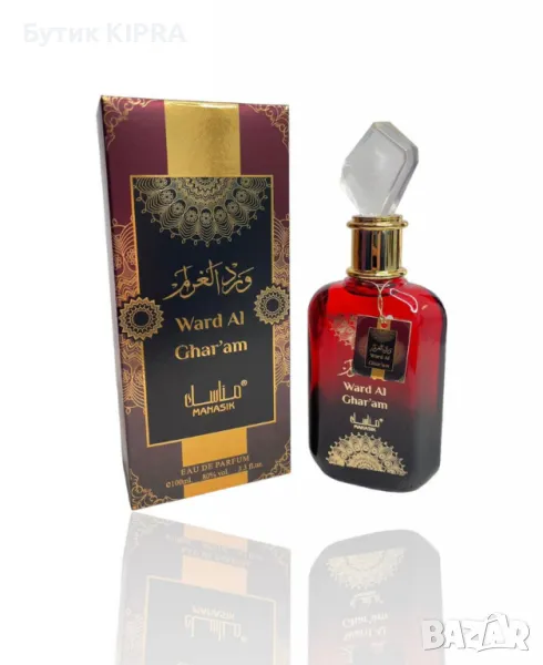 Оригинален арабски дамски парфюм WARD AL CHAR'AM by MANASIK, 100ML EAU DE PARFUM , снимка 1