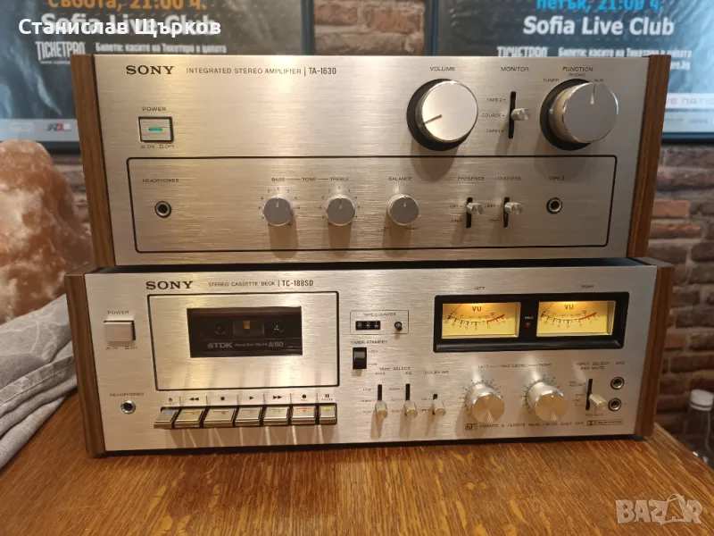 Sony TA-1630 Vintage Stereo Amplifier , снимка 1