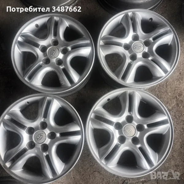 16цола оригинални за КИА Sportage 6.5J ×16 ет41 ц.67.1  5×114.3, снимка 1