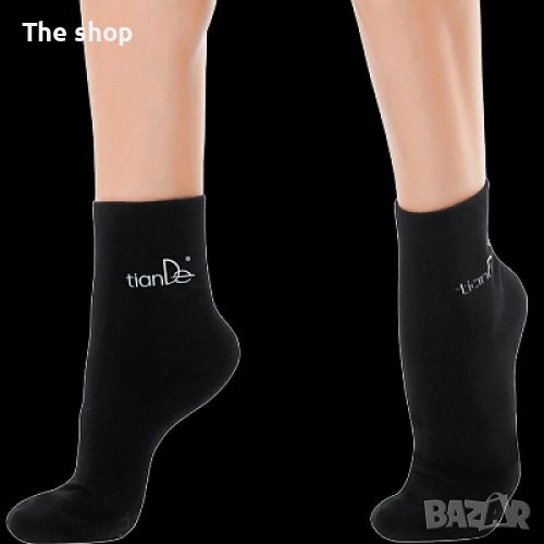 Чорапи с пунктирано приложение на турмалин (013), снимка 1