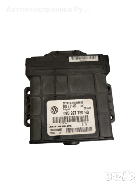 КОНТРОЛЕР НА СКОРОСТНА КУТИЯ Q7 4.2 TDI, 09D927750HS, снимка 1