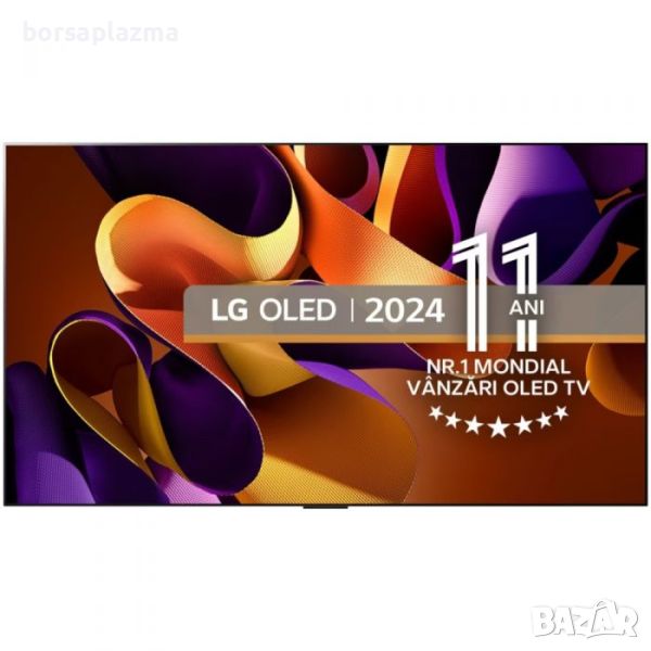 Телевизор LG OLED evo 55G42LS, 139 см, Smart, 4K Ultra HD, 100 Hz, клас F (модел 2024), снимка 1