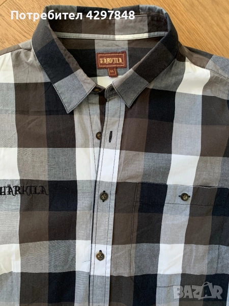 Мъжка риза Härkila, размер XL, снимка 1