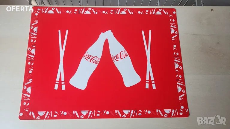 Подложка за хранене Coca Cola Red 30x43 см, снимка 1