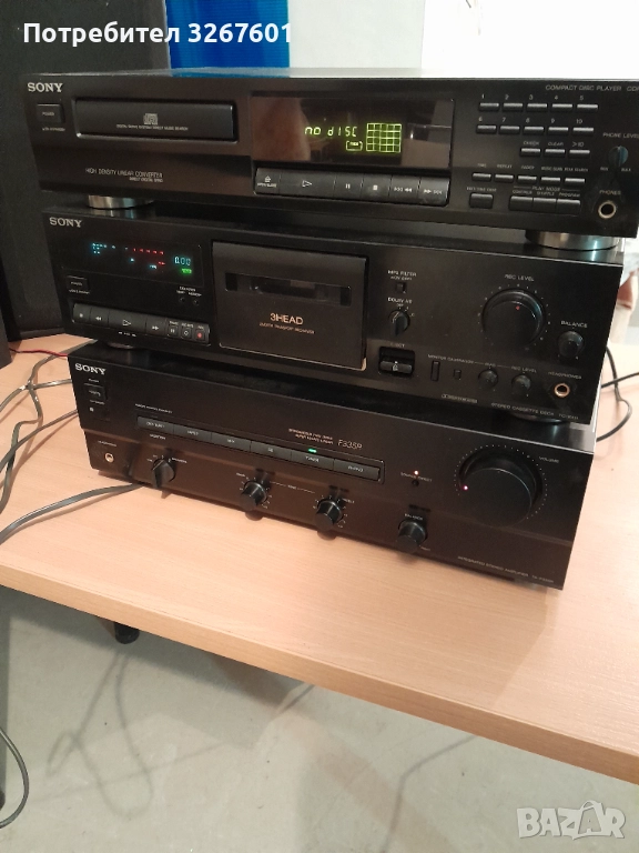 Аудио система Sony F335R, снимка 1