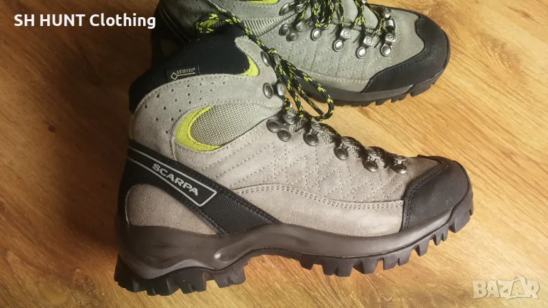 SCARPA KAILASH GORE-TEX Leather Boots EUR 36 1/2 / UK 3 2/3 естествена кожа водонепромокаеми - 1104, снимка 1