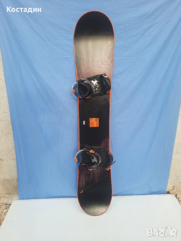 сноуборд  HEAD ROCKA FW 4D   +автомати 168см.  , снимка 1