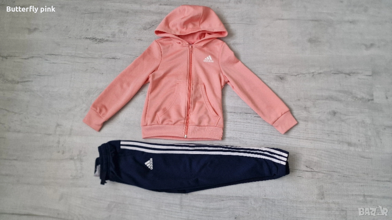 122см.Аdidas Детски оригинален екип/анцунг за момиче, снимка 1