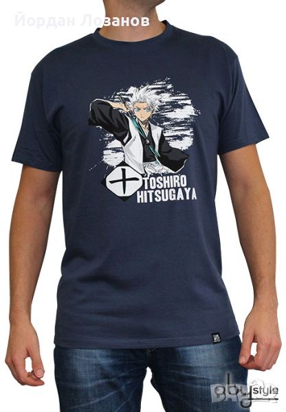 Bleach - Toshiro Hitsugaya - Тениска, снимка 1