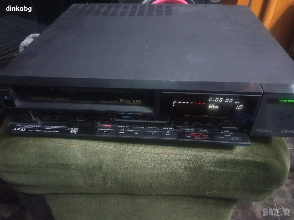 Записващо четири глави Видео Akai, снимка 1