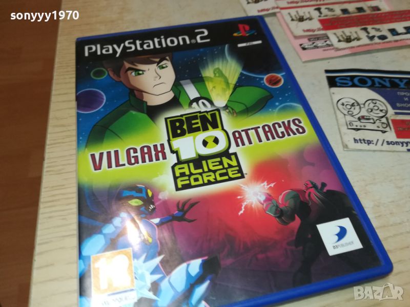 BEN 10 ALIEN FORCE-VILGAX ATTACK-PS2 GAME 1107241720, снимка 1