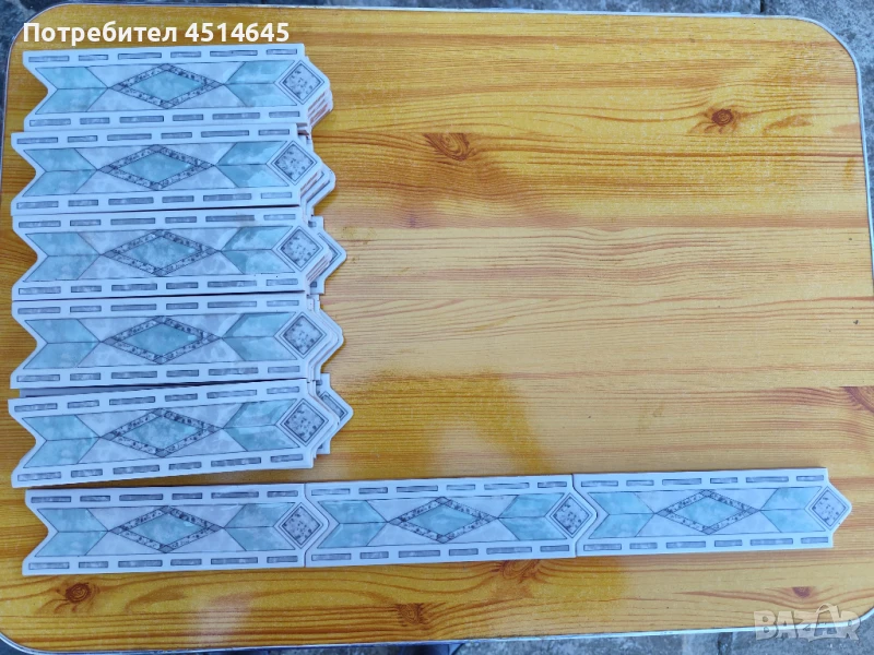 Фриз за баня в зелено 28 броя , снимка 1