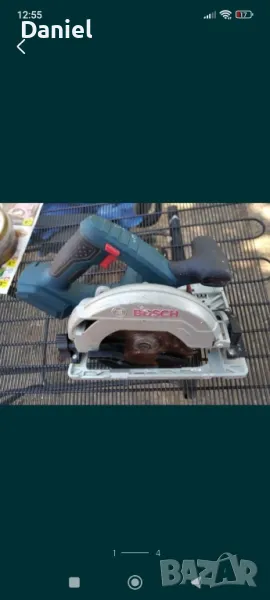Bosch 18v57g циркуляр, снимка 1