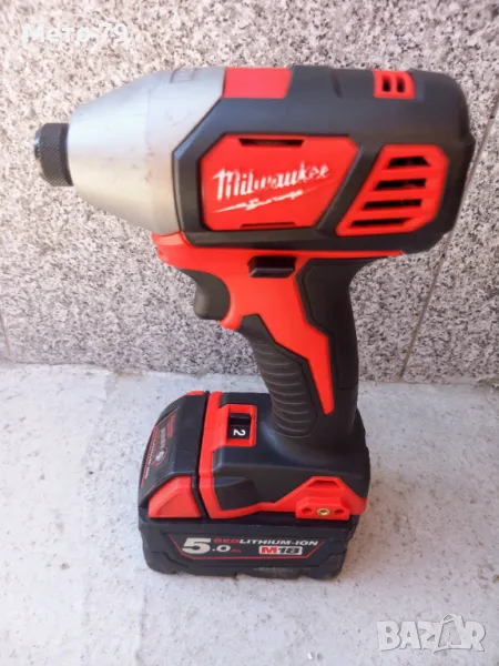 Milwaukee M18 BID Винтоверт импакт+Батерия 5.0 , снимка 1