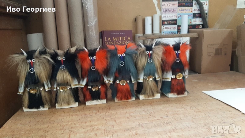 правя и продавам кукли Кукер, и магнит Кукер в различни цветове и размери!, снимка 1