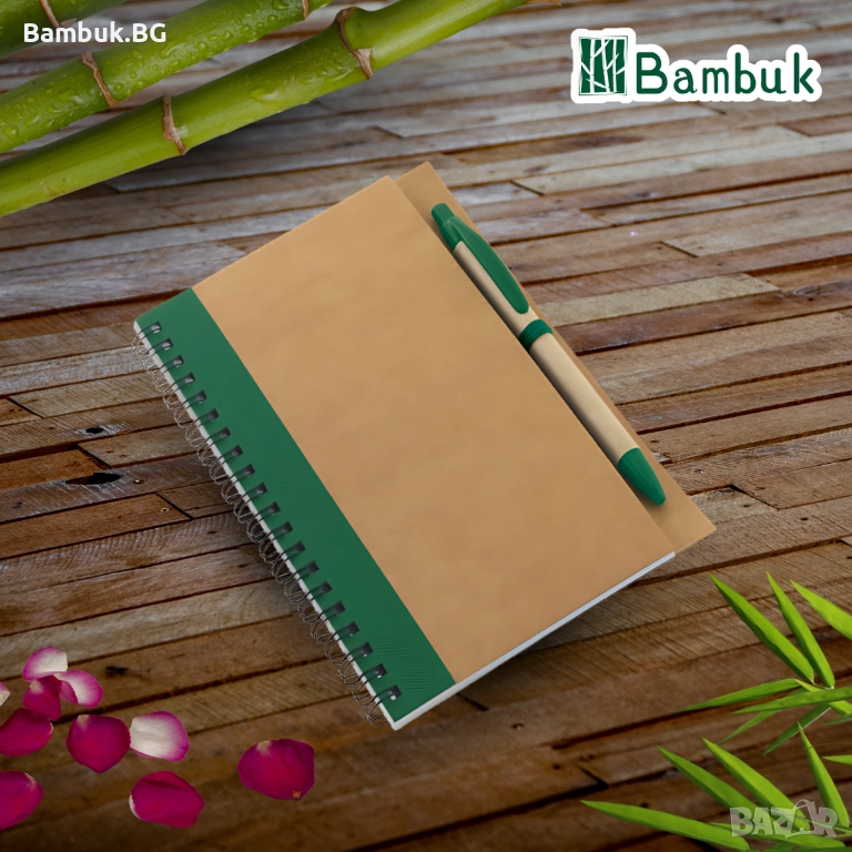 Еко бележник А5 „Зелена мисъл“, снимка 1