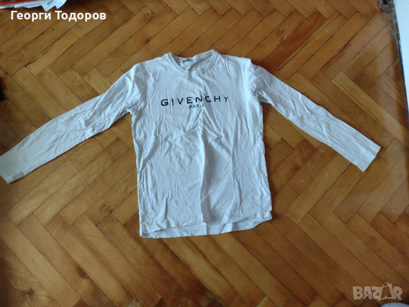 Бяла блуза Givenchy Paris Размер M, снимка 1