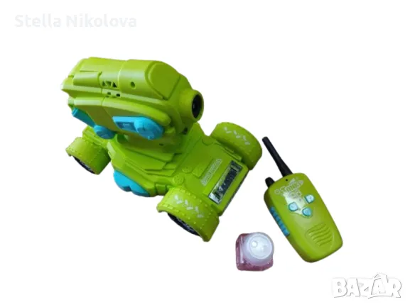 Танк с дистанционно управление за сапунени балони, снимка 1