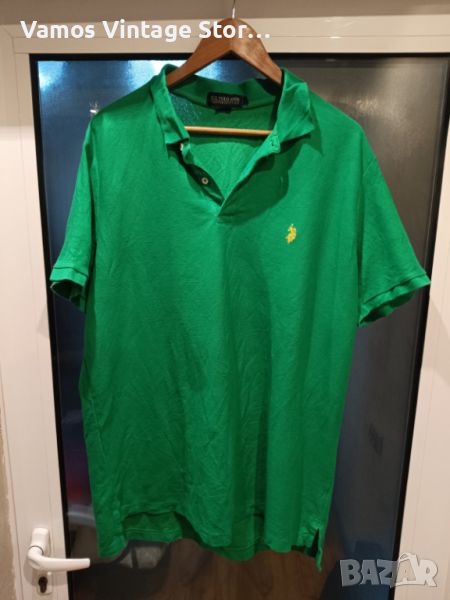 U.S Polo Assn. Performance Pique Shirt - Мъжка Тениска С Яка, снимка 1