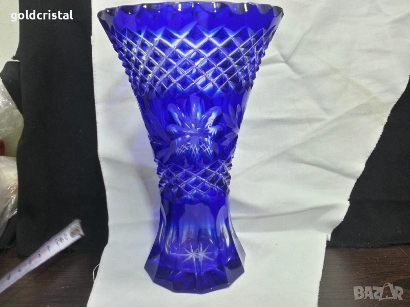 кристална ваза , снимка 1