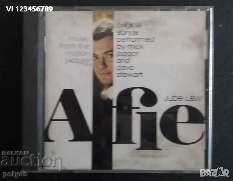 СД -Mick Jagger&Dave Steward ALFIE-music from motion picture, снимка 1