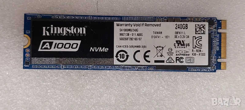 SSD KINGSTON-240GB SA1000M8/240GB, снимка 1