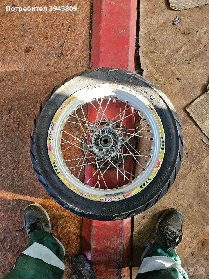 Задна капла 17цола за Husqvarna SM610 2004г., снимка 1