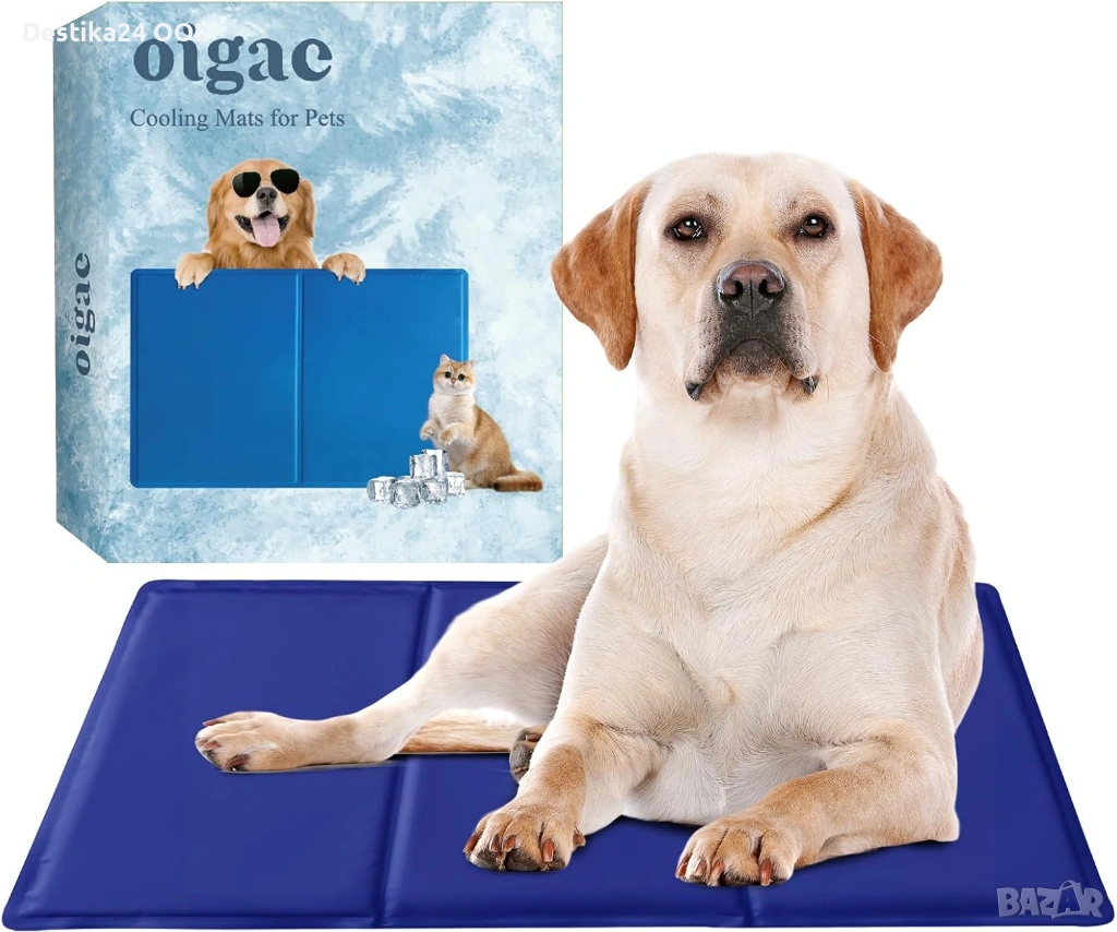 Лятна охлаждаща постелка за кучета и котки 120x70 см, снимка 1