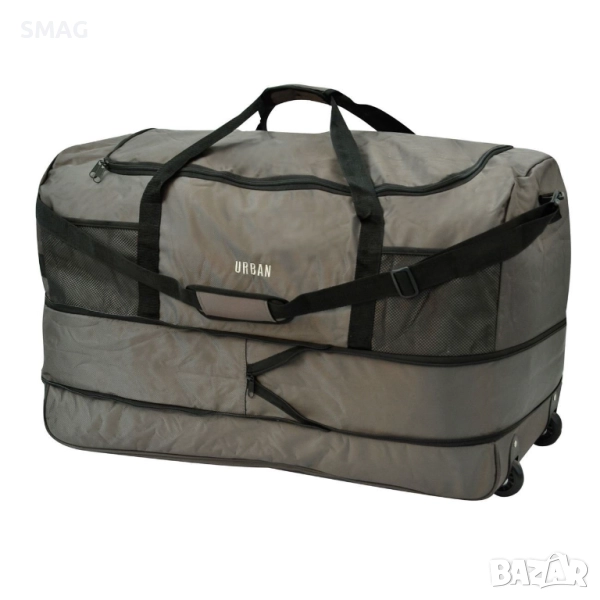 Пътнически сак с колелца 102L маслиненозелен_1120120, снимка 1